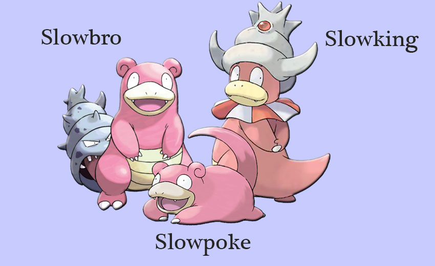 Slowpoke эволюция в Покемон Го - Слоупок