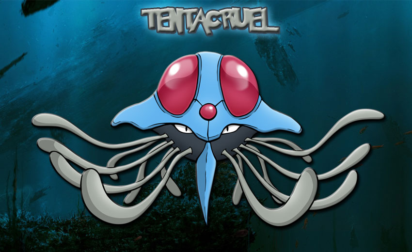Тентакруель в Покемон Го - эволюция, где найти Tentacruel
